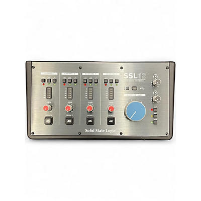 Used Solid State Logic SSL 12 Audio Interface