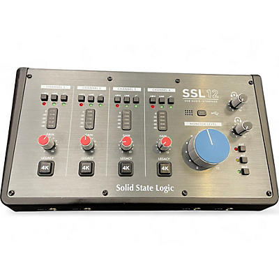 Used Solid State Logic SSL 12 Audio Interface