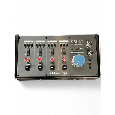 Used Solid State Logic SSL 12 Audio Interface