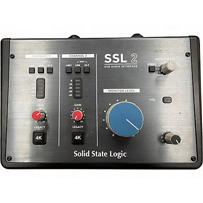 Used Solid State Logic SSL 2 USB Audio Interface Unpowered Mixer