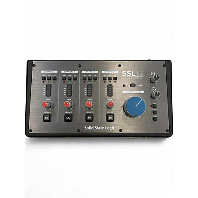 Used Solid State Logic SSL12 Audio Interface