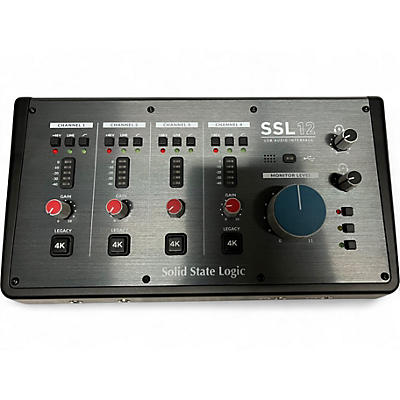 Used Solid State Logic SSL12 Audio Interface