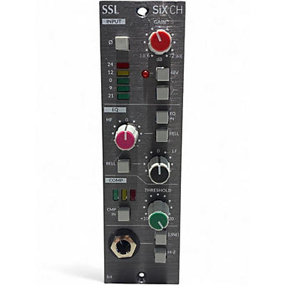 Used Solid State Logic SiX CH Channel Strip Rack Equipment