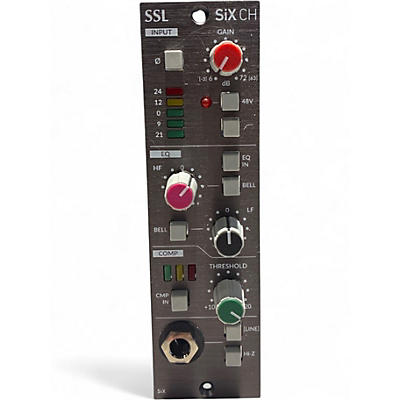 Used Solid State Logic SiX CH Channel Strip Rack Equipment