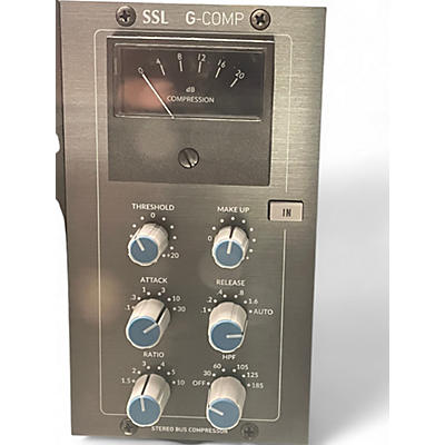 Solid State Logic Used Solid State Logic Stereo Bus Compressor 500 Series Rack Equipment