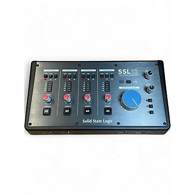 Used Solid State Logic ssl12 Audio Interface