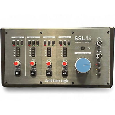 Used Solid State Logics SSL12 Audio Interface