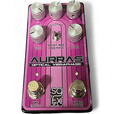 Used SolidGoldFX Aurras Optical VibraPhase Effect Pedal