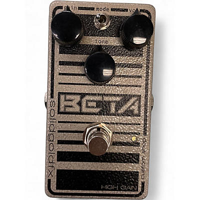 Used SolidGoldFX BETA CUSTOM SHOP HIGH GAIN Effect Pedal