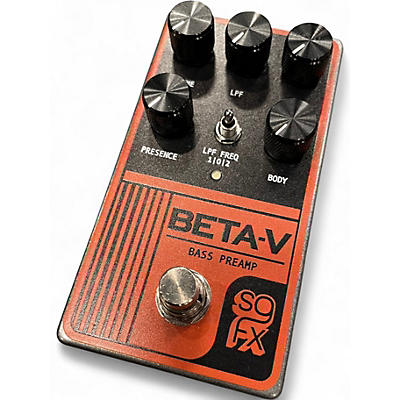 Used SolidGoldFX Beta-V  Bass Preamp
