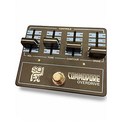 Used SolidGoldFX COMMODORE OVERDRIVE Effect Pedal