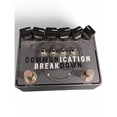 Used SolidGoldFX Communication Breakdown Effect Pedal