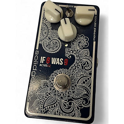 Used SolidGoldFX IF 6 WAS 9 Effect Pedal