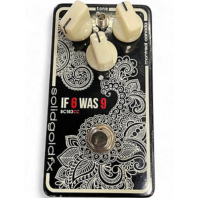 Used SolidGoldFX IF 6 WAS 9 Effect Pedal