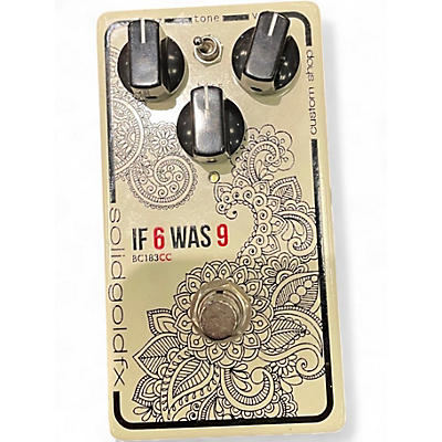 Used SolidGoldFX IF 6 WAS 9 Effect Pedal