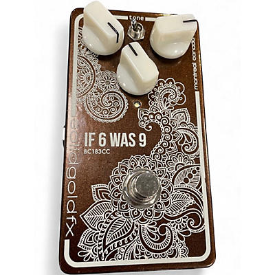 Used SolidGoldFX IF 6 WAS 9 Effect Pedal