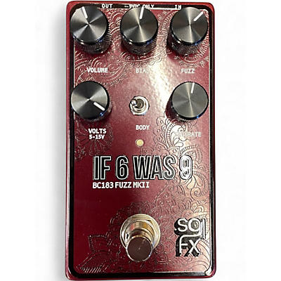 Used SolidGoldFX If 6 Was 9 Effect Pedal