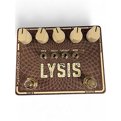 SolidGoldFX Used SolidGoldFX LYSIS Effect Pedal