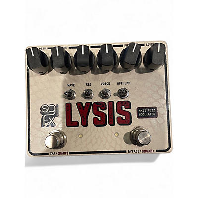 Used SolidGoldFX LYSIS Effect Pedal