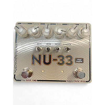 SolidGoldFX Used SolidGoldFX NU33 VINYL ENGINE Effect Pedal