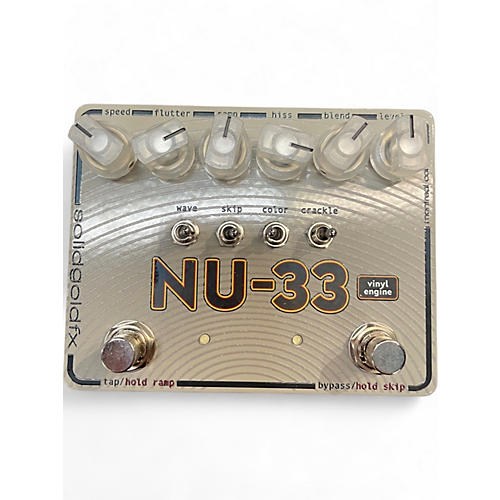 SolidGoldFX Used SolidGoldFX NU33 VINYL ENGINE Effect Pedal