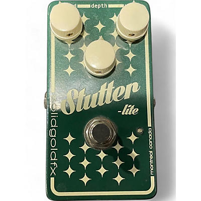 Used SolidGoldFX STUTTER LITE Effect Pedal