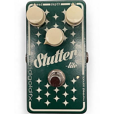 Used SolidGoldFX Stutter Lite Effect Pedal