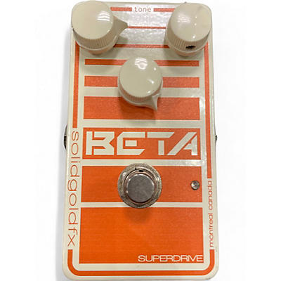 Used SolidGoldFX beta superdrive Effect Pedal