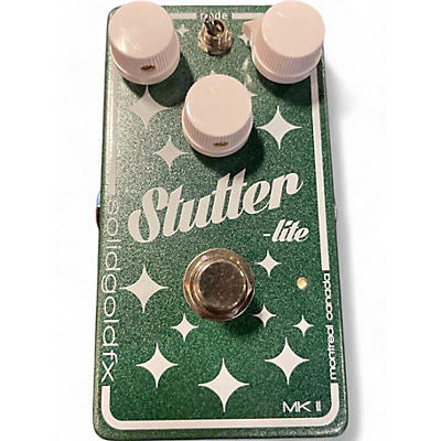 SolidGoldFX Used SolidGoldFX stutter-lite Effect Pedal