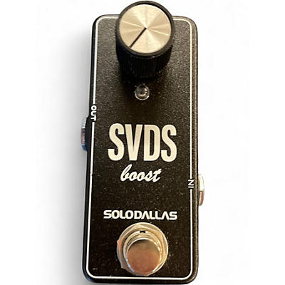 Used Solo Dallas SVDS BOOST Effect Pedal