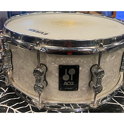 Sonar Used Sonar 14X6 Aq2 Drum Pearl White