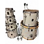 Used Sonare 6 Piece AQ2 WHITE MARINE PEARL Drum Kit WHITE MARINE PEARL