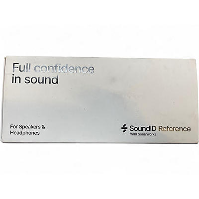 Used Sonarworks SoundID Reference Sound Package