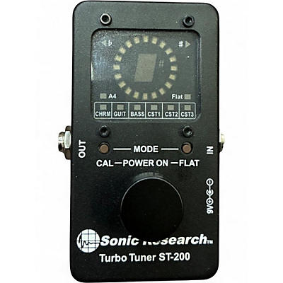 Used Sonic Research ST-200 Tuner Tuner Pedal