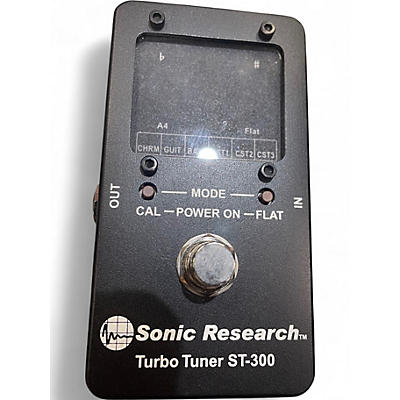 Used Sonic Research ST-300 Tuner Pedal