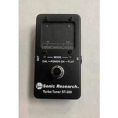 Used Sonic Research ST300 Strobe Tuner Tuner Pedal