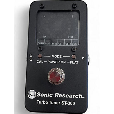 Used Sonic Research St-300 Tuner Pedal