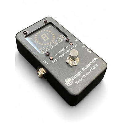Used Sonic Research TURBO TUNER ST-200 Tuner Pedal