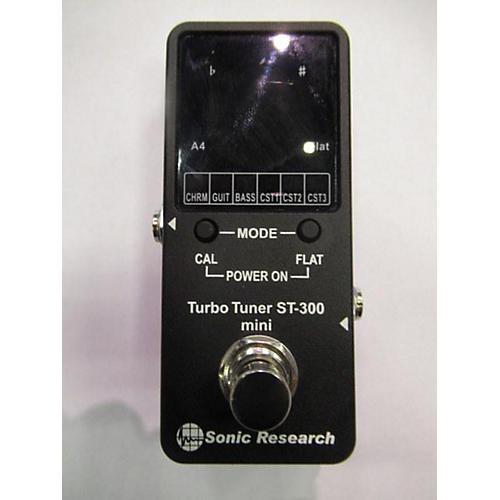 Used Sonic Research Turbo Tuner ST-300 Mini Tuner Pedal