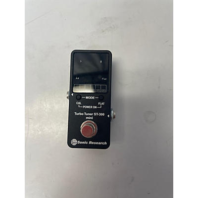 Used Sonic Research Turbo Tuner ST-300 Tuner Pedal