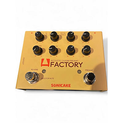 Used Sonicake A Factory Acoustic Guitar Preamp Effect Pedal