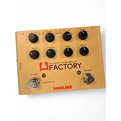 Used Sonicake ACOUSTIC PREAMP GUITAR FACTORY Pedal