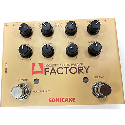Used Sonicake Acoustic Guitar Preamp Factory Pedal