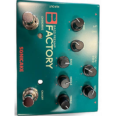 Used Sonicake BASS FACTORY Bass Effect Pedal