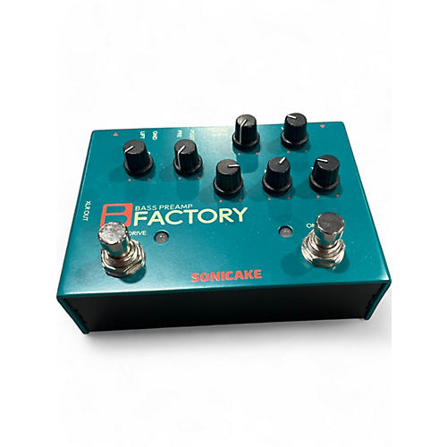 Sonicake Used Sonicake BASS PREAMP FACTORY Bass Effect Pedal