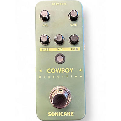 Used Sonicake COWBOY DISTORTION Effect Pedal