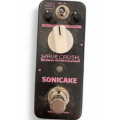Used Sonicake wavecrush bitcrusher Effect Pedal
