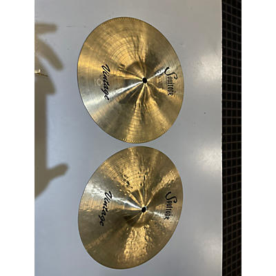 Used Soultone 12in Vintage 12 Inch HiHat Pair Cymbal