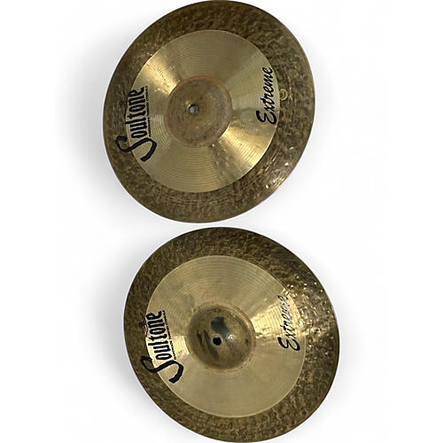 Soultone Used Soultone 13in Extreme Hi Hat Pair Cymbal 31