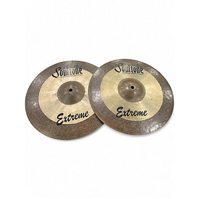 Used Soultone 13in Extreme Hi Hat Pair Cymbal